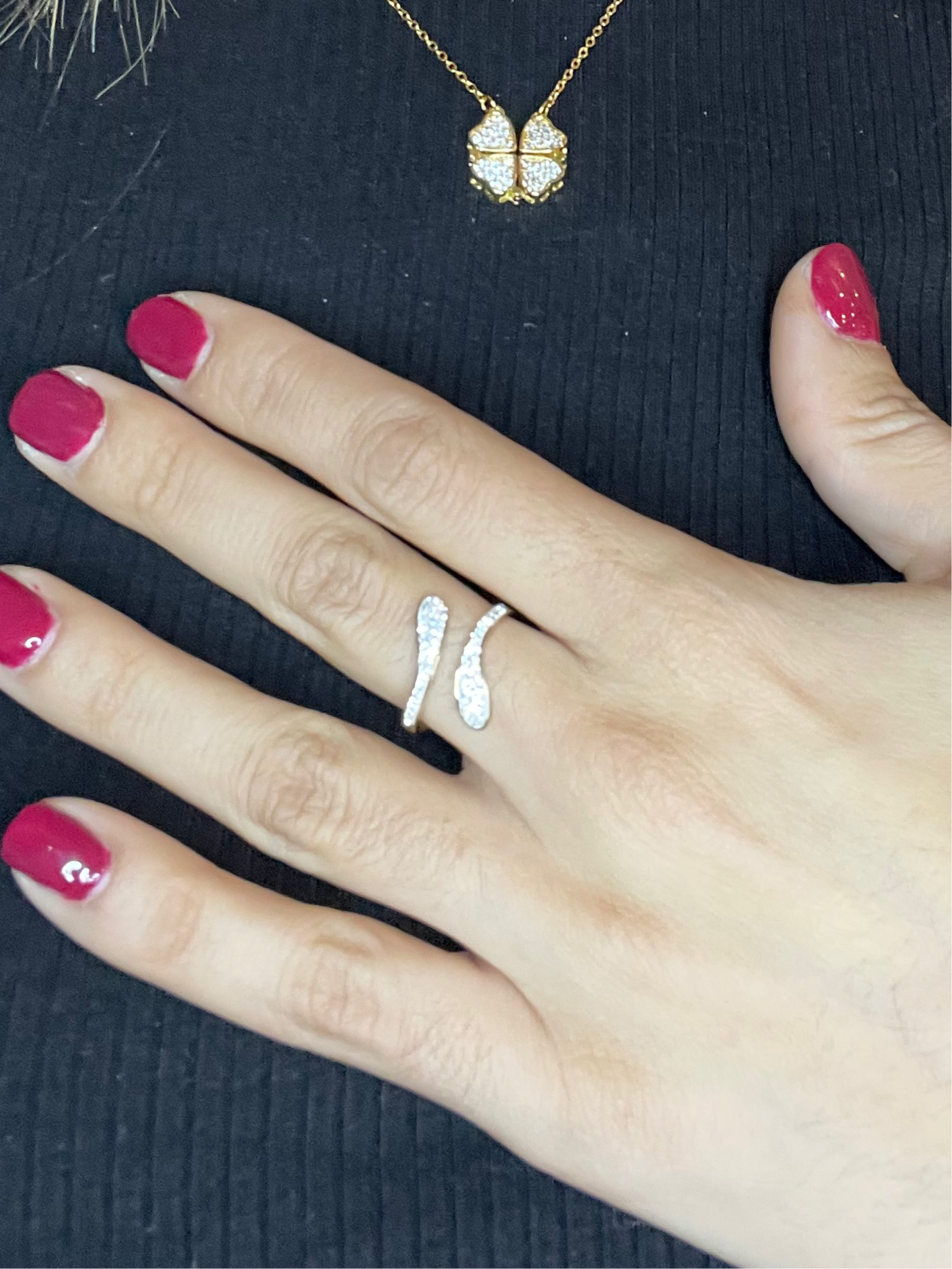 Anillo Hebe dorado