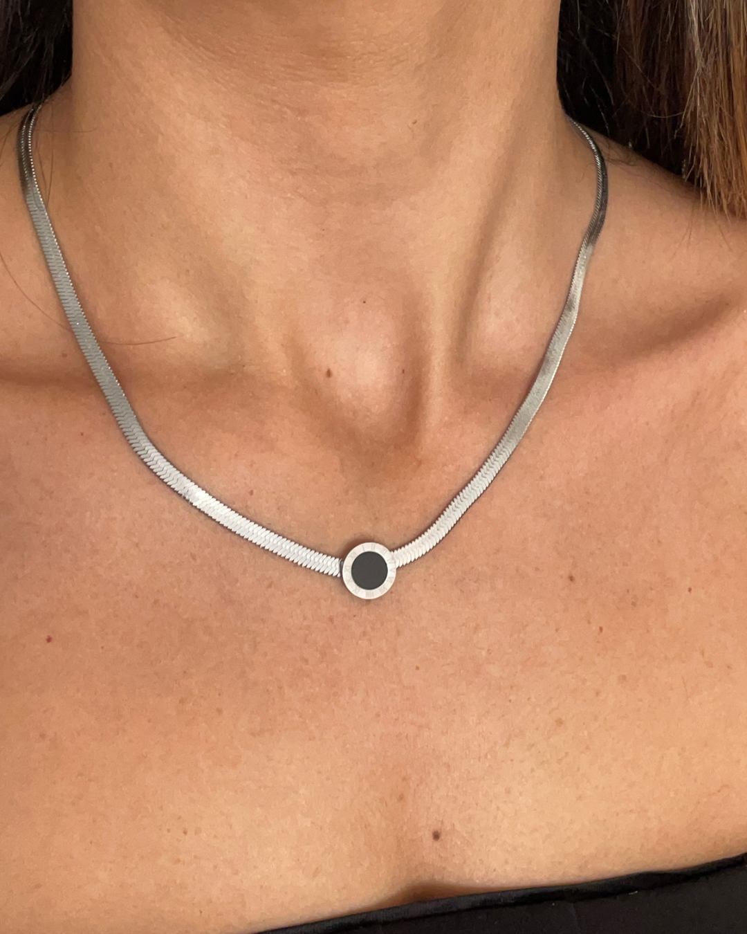 Collar Eterna Plateado
