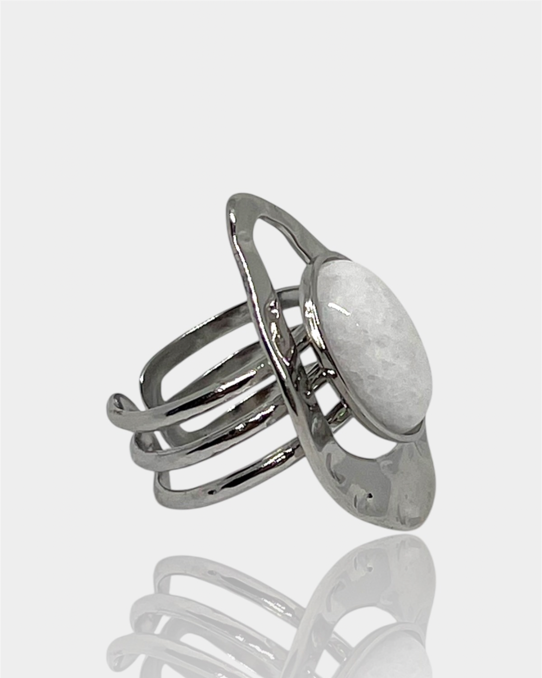 Anillo Theia Plateado