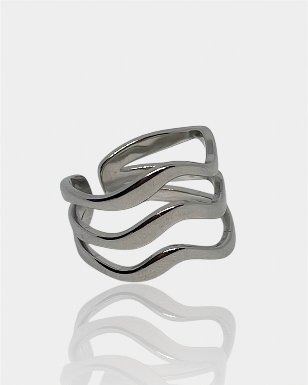 Anillo Ondina plateado