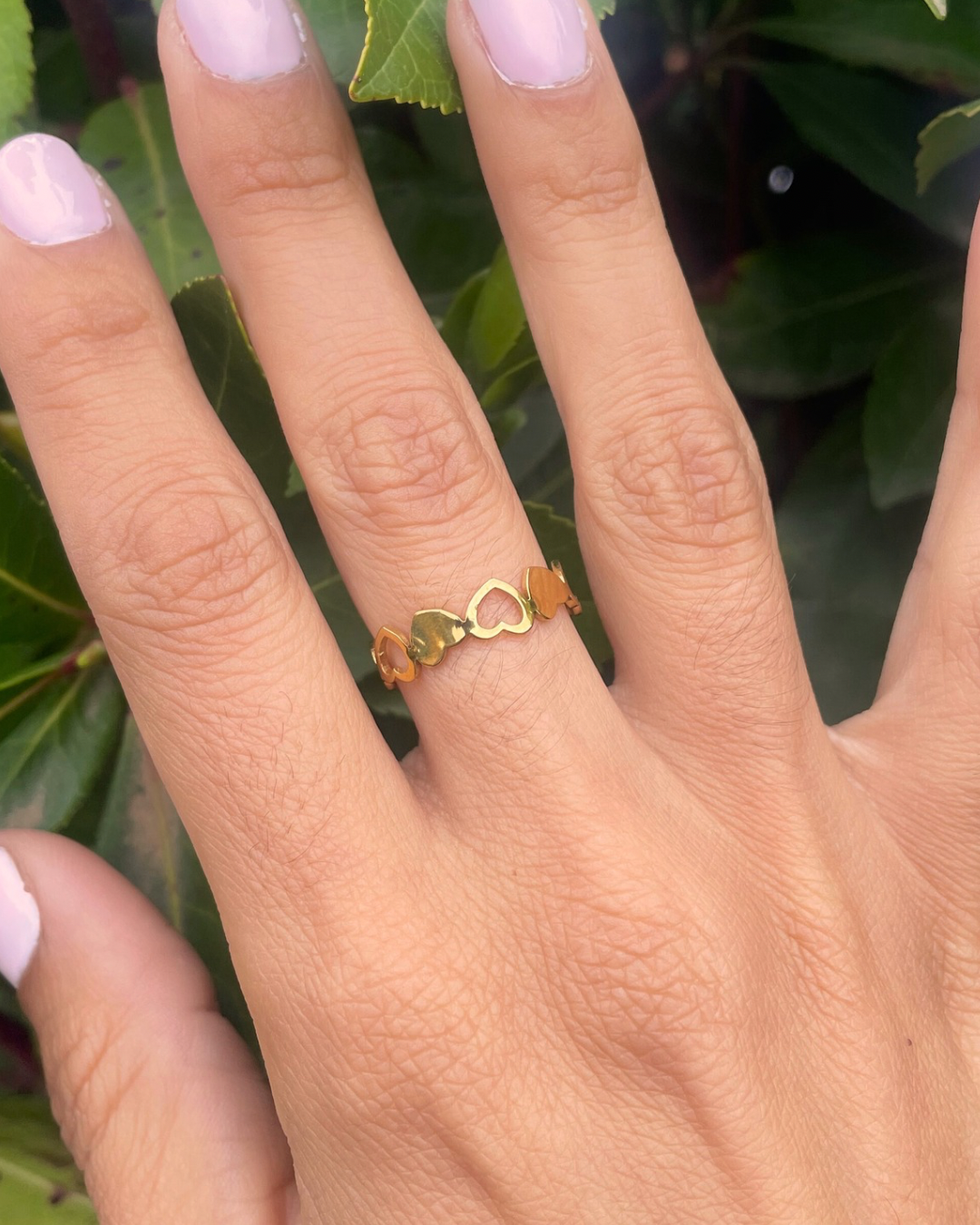 Anillo Latidos Dorado