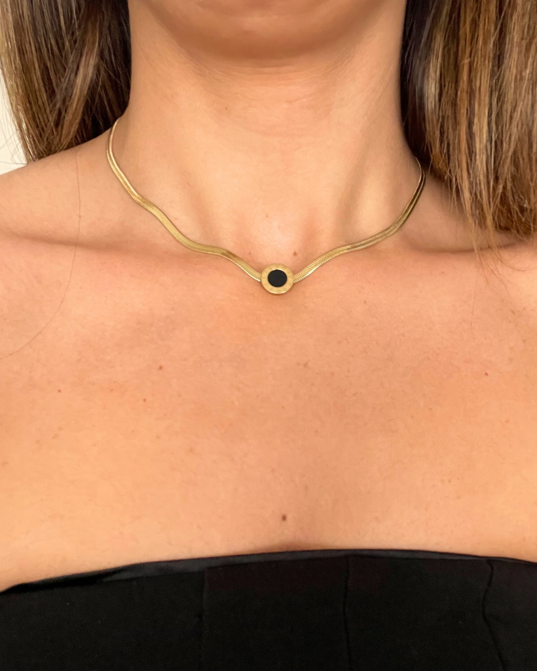 Collar Eterna Dorado