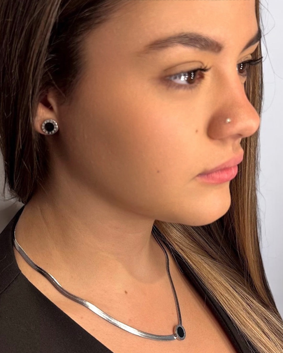 Collar Eterna Plateado