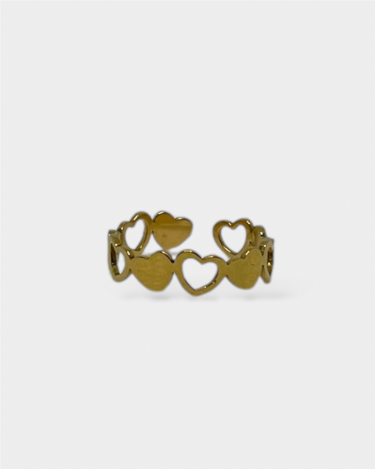 Anillo Latidos Dorado