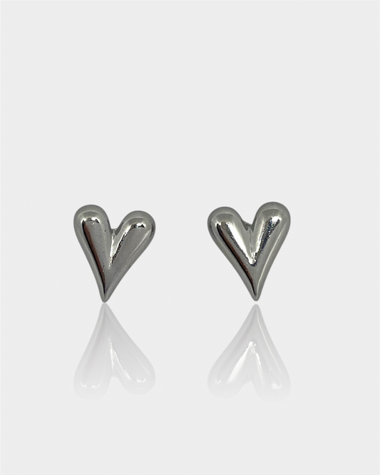 Pendientes Amara plateados